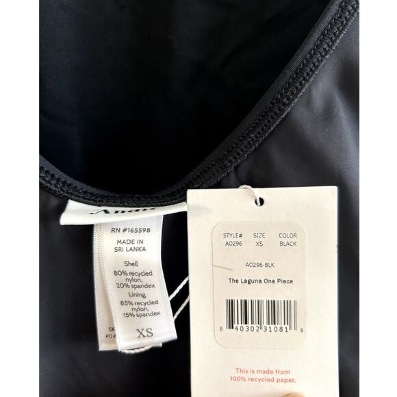 Andie Swim the Laguna One Piece in Black XS NWT - Picture 6 of 7